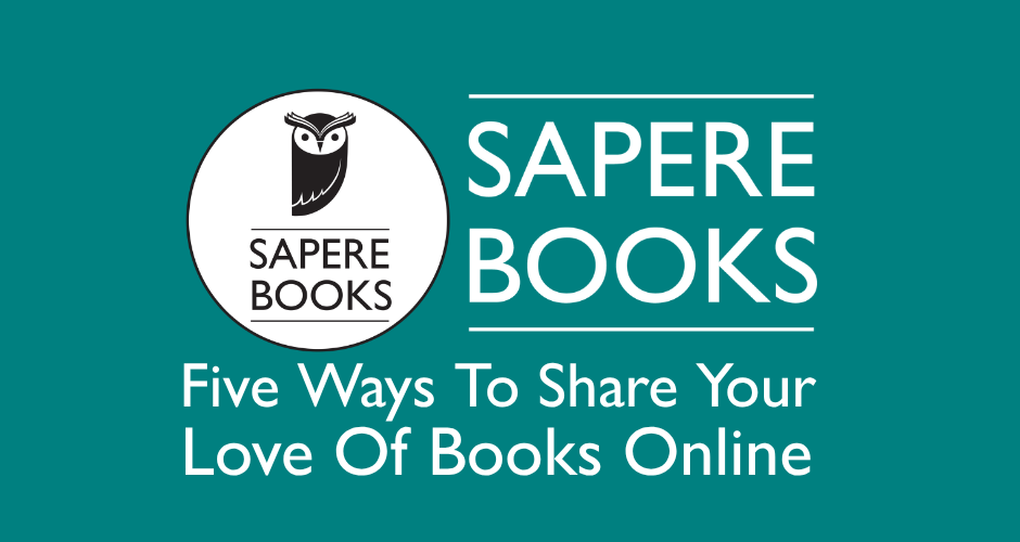 Five Ways To Share Your Love Of Books Online blog image